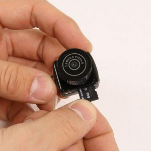 גאדג׳טים אביזרים ומצלמות אבטחה Smallest Video Recorder DVR Security Camera Spy Hidden Pinhole Camcorder Web cam