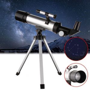 גאדג׳טים צעצועים רחפנים ועוד 360/50mm Refractive Astronomical Telescope Tripod Monocula Space Scope Refractor