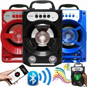 גאדג׳טים אביזרי שמע Portable Outdoor Super Bass Stereo Wireless Bluetooth Speaker w/ USB/TF/FM Radio