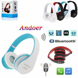 גאדג׳טים אביזרי שמע Foldable Wireless Stereo BT Headphone Earphone Headset For iPhone Samsung