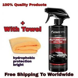   500ML Automotive Coating Nano Polished Painted Car Wax Nano Hydrophobic & towel