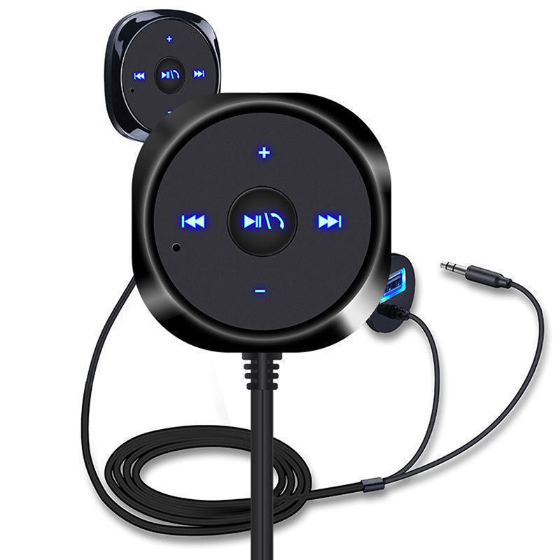 גאדג׳טים אביזרים לרכב AUX-in Bluetooth Wireless Receiver Adapter Dongle for Car Stereo Audio Speaker F